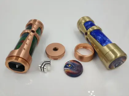 Innovative Mech mods brass copper vape