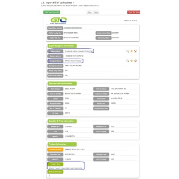 Aparejos de pesca - datos comerciales de EE. UU.