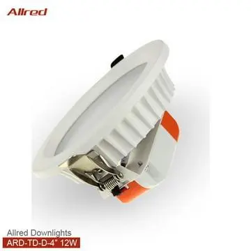 factory price Aluminum recessed 12W downlight