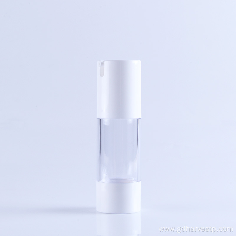 Plastic Cosmetic 50ml Lotion Pump Bottle Airless Containers