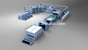 Nonwoven automotive carpet interior needle punching machine