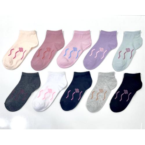 non-slip cotton funny ankle cycling socks