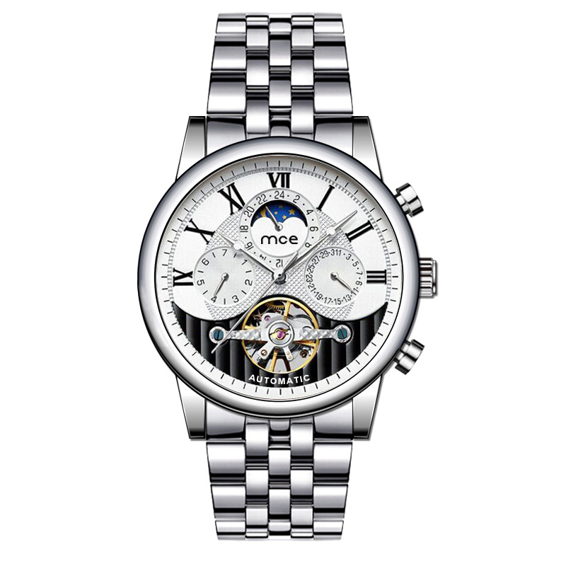 full stainless steel men automatic watch