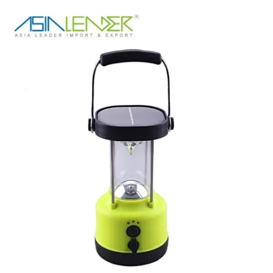 New Design 21 AC charger rechargeable Solar camping lamp