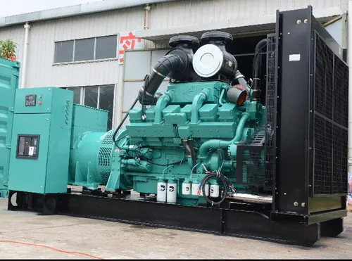 Cummins Diesel Generator with KTAA19-G6A 6 Cylinders In-line 4-stroke Diesel Engine Output 545kW