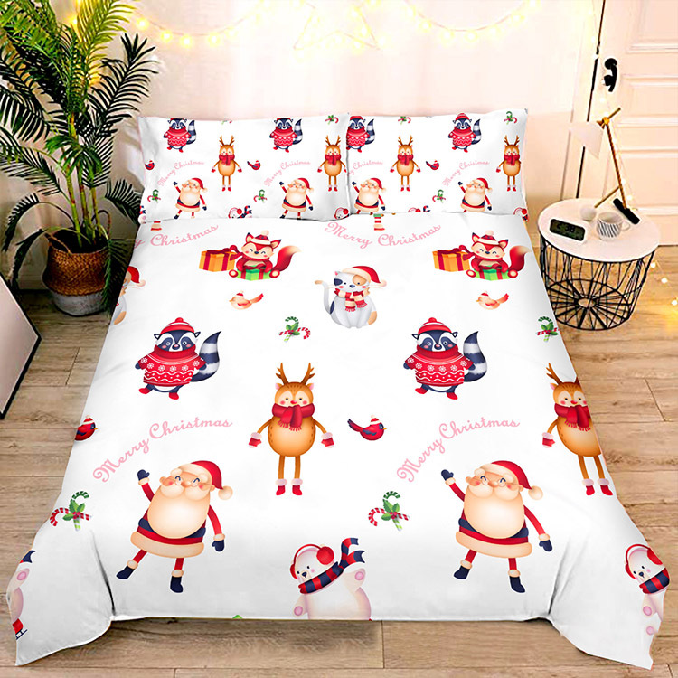 Christmas Santa Baby Duvet Cover Bedding Sets: Complete Comforter and Pillowcase Collections