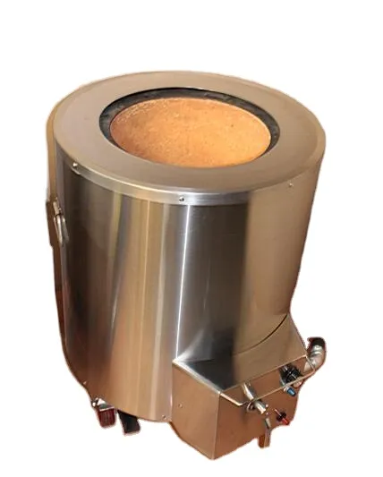 Professional Commercial Tandoor: Stainless Steel Charcoal Oven for Restaurants