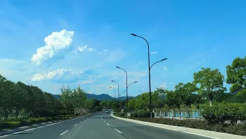 Galvanized lamp pole outdoor square lighting pole