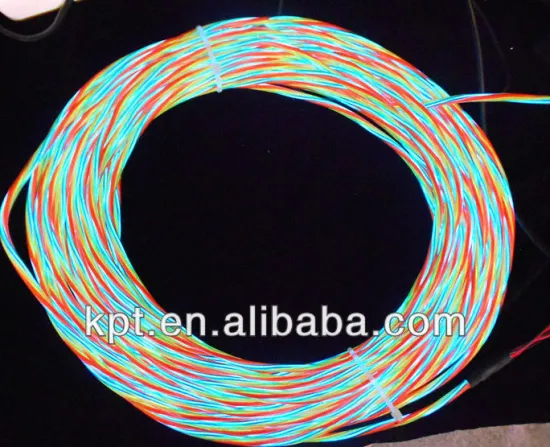 DIY whole sale glow light EL wire for clothes, costume, USB chasing and arts and crafts