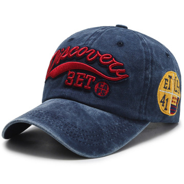 Affordable 3D Embroidered High-Quality Cotton Denim Baseball Caps & Hats