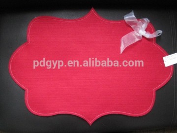 Fancy-shaped Laser Cut Non-woven Table Mat