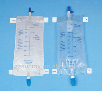 disposable urine bag with leg