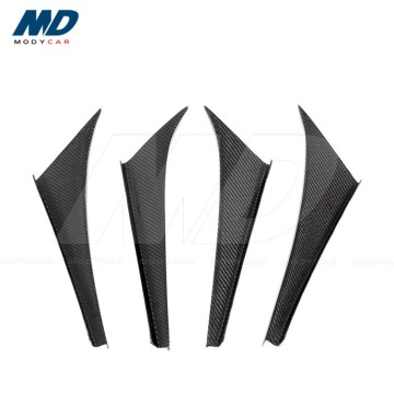 Carbon Fiber Front Bumper Canards for 1993-1997 Mazda Rx7 FD3S (N1 Bumper Only)