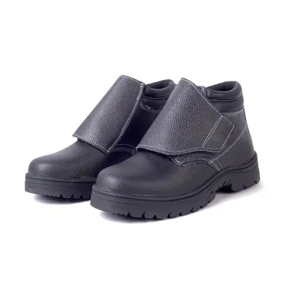 Leather Welding Industrial Construction Safety Shoes Boot