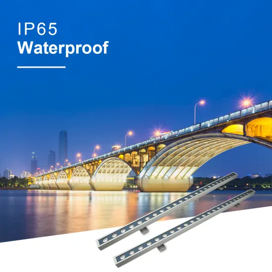 IP65 Outdoor LED Lights 9W Linear Wall Washer RGBW Spot Lights for Building Decoration