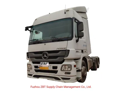 Used Mercedes Benz Heavy Tractor Truck Actros 2644 6X2r Trailer Head Trucks in Stock