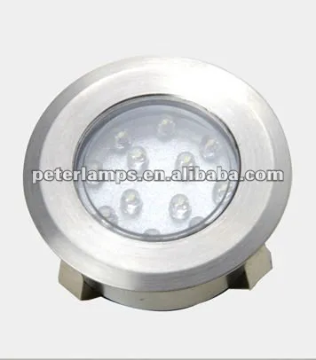 LED inground lamp (Stainless steel. , D=69mm)