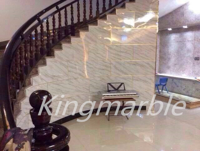 Wholesale High Gloss UV Marble Slatwall Panels