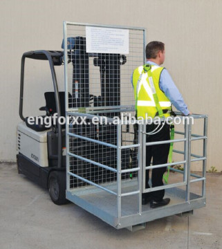 man cage / work platform