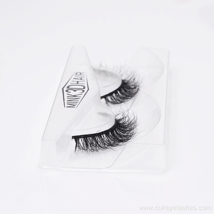 100% real mink lashes natural 3d mink eyelashes