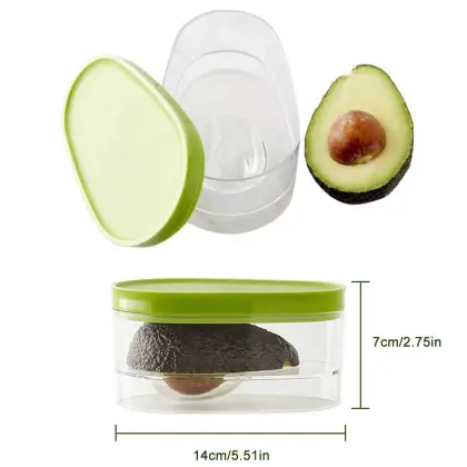 Avocado Saver Holder: The Food Crisper Storage Box to Keep Avocados Fresh for Days