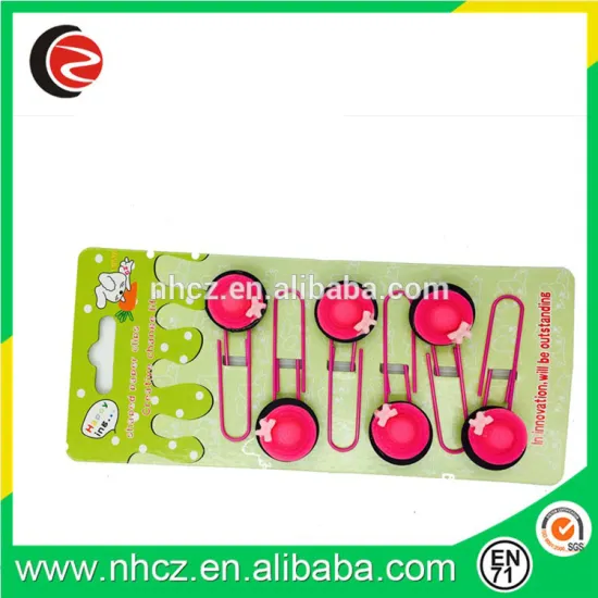 Pink Cap Shape Bookmark for Gifts