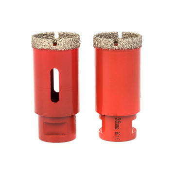 Diamond Drill Bit 35mm Diameter with Gas 1/2\" Thread for Granite and Marble Crown Drilling