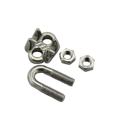 JIS Type Wire Rope Clips: M14 Malleable Steel Rigging Hardware