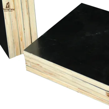 1220x2440x18mm Black Finger Joint Plywood: High-Quality Construction Formwork and Building Material
