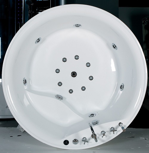 acrylic sheet round freestanding acrylic bathtub