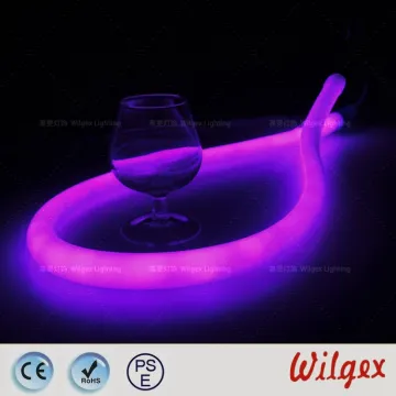 Neon Tube circle flex lights