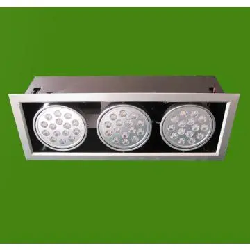 45W LED Down Lamp,Consists of three fifteen-watt downlight