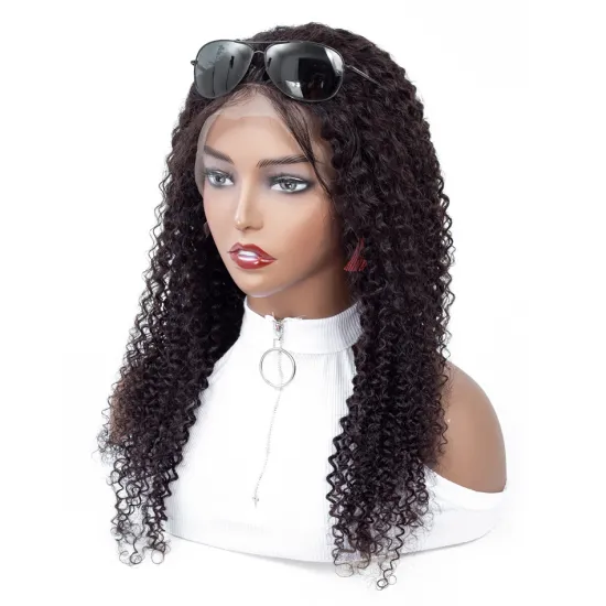 Msbeauty Vendor Cheap Wholesale Popular New Cambodian Virgin Hair Wigs Kinky Curly 13x6Lace Front Human Hair Wig For Black Women