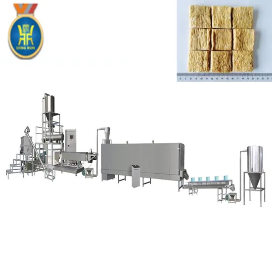 Dry soya protein meat machine processing line/soybean protein production line