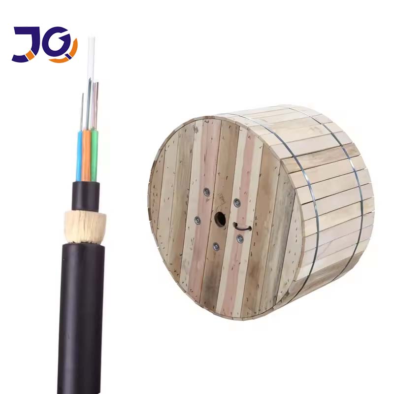 G652D single/doublemode 12coreaerial ADSS fiber optic cable