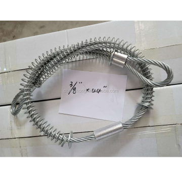 Titolo: configurazione "3/8 \" trattenimento del tubo del cavo con cavo di sicurezza 44 \ "