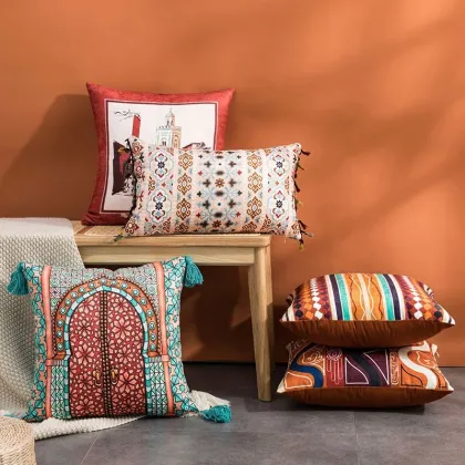 Wholesale Zebra Print Pocket Pillow Cover - Shop Now!