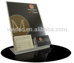 hot sale bulk acrylic business card holder