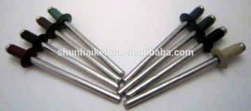 Color pop rivets/White color black color Red color etc
