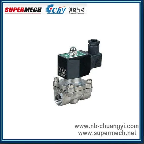 2S160-15 Stainless Steel Water Solenoid Valve electric Solenoid Valve (Large Aperture) 24V, 220V