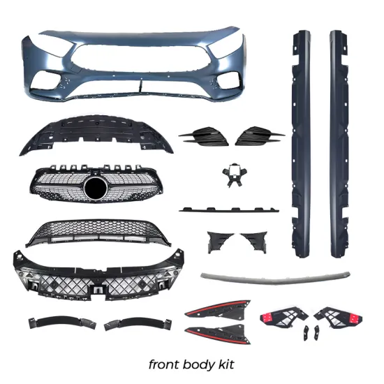 Gold Plus Supplier: W177 A-Class Front Rear Bumper Whole Body Kit - OEM 1778800603 1778800002