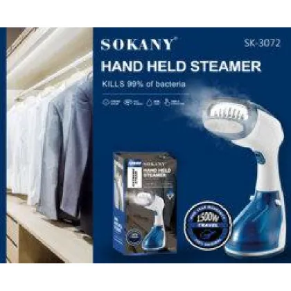 Sokany Handheld Steaming Iron - Premium Brand 3072 Portable Garment Steamer