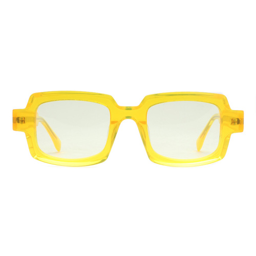 Diseño vintage mujeres gafas de sol rectángulos de sol rectángulo