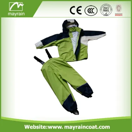The Popular Children PU Raincoat