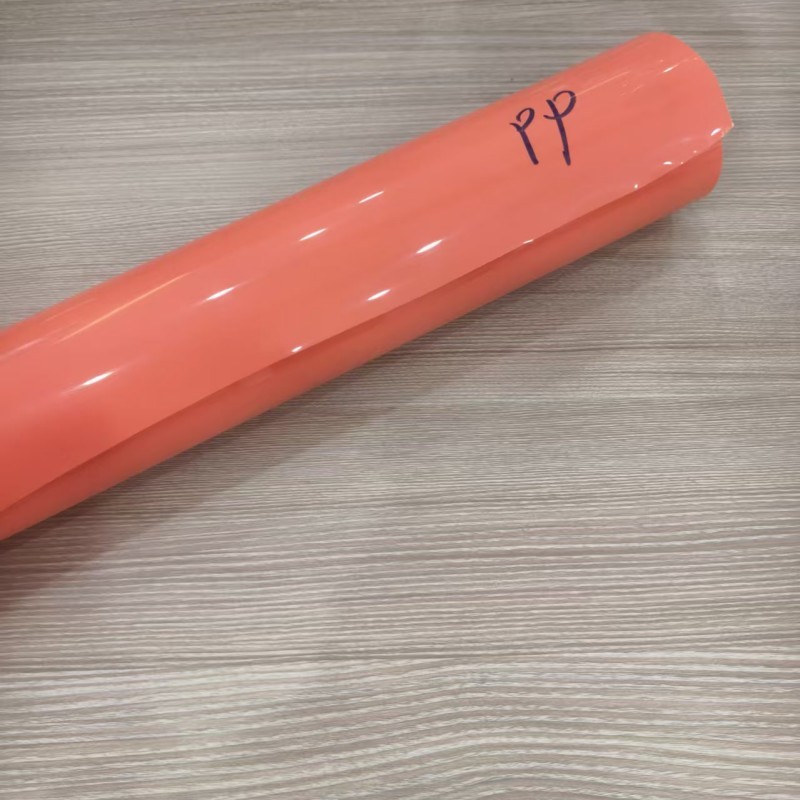 Customized Color Pink Pp Rigid Film For Thermoforming, High Quality ...