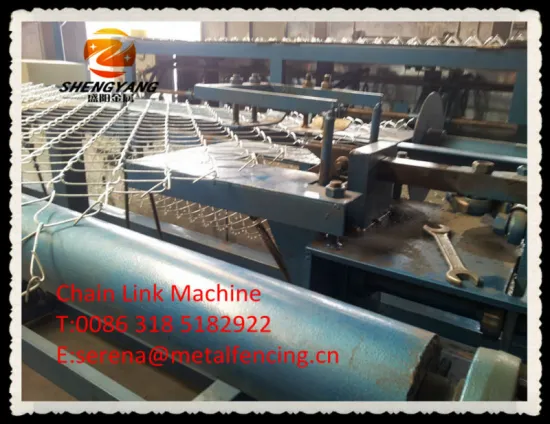 weave diamond fence maker or machine (pvc wire or galvanized wire)