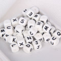 Food Grade Letter Silicone Tumbuh Gigi Beads