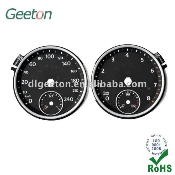 Double Dial 3D PC Auto Dashboard For High-end Cars