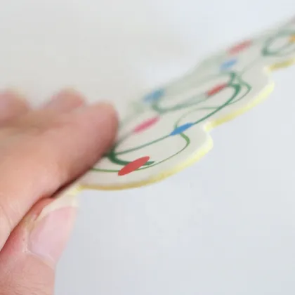 Custom Printed Logo Car Air Fresheners Set - Peach Nectar Scent