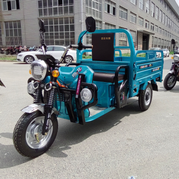 Electric tricycle delivery and loading